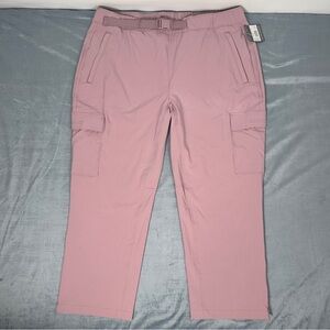 Eddie Bauer Dusty Rose Cargo Joggers